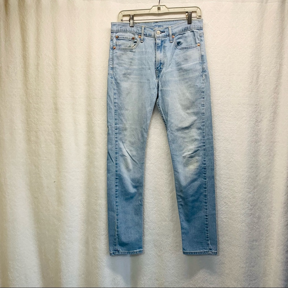 Levi’s 510 light wash denim jeans size 31w 32l